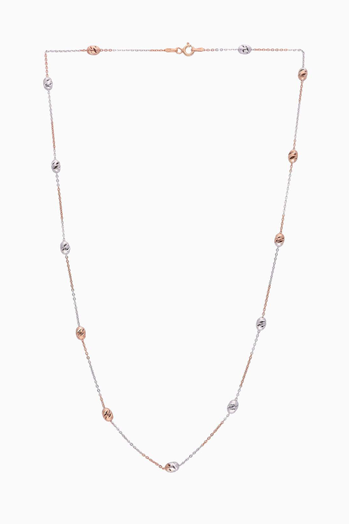 Sterling Balls Silver Chain Necklace