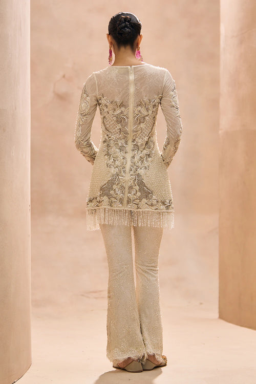 Civi Ivory A-Line Kurta Set