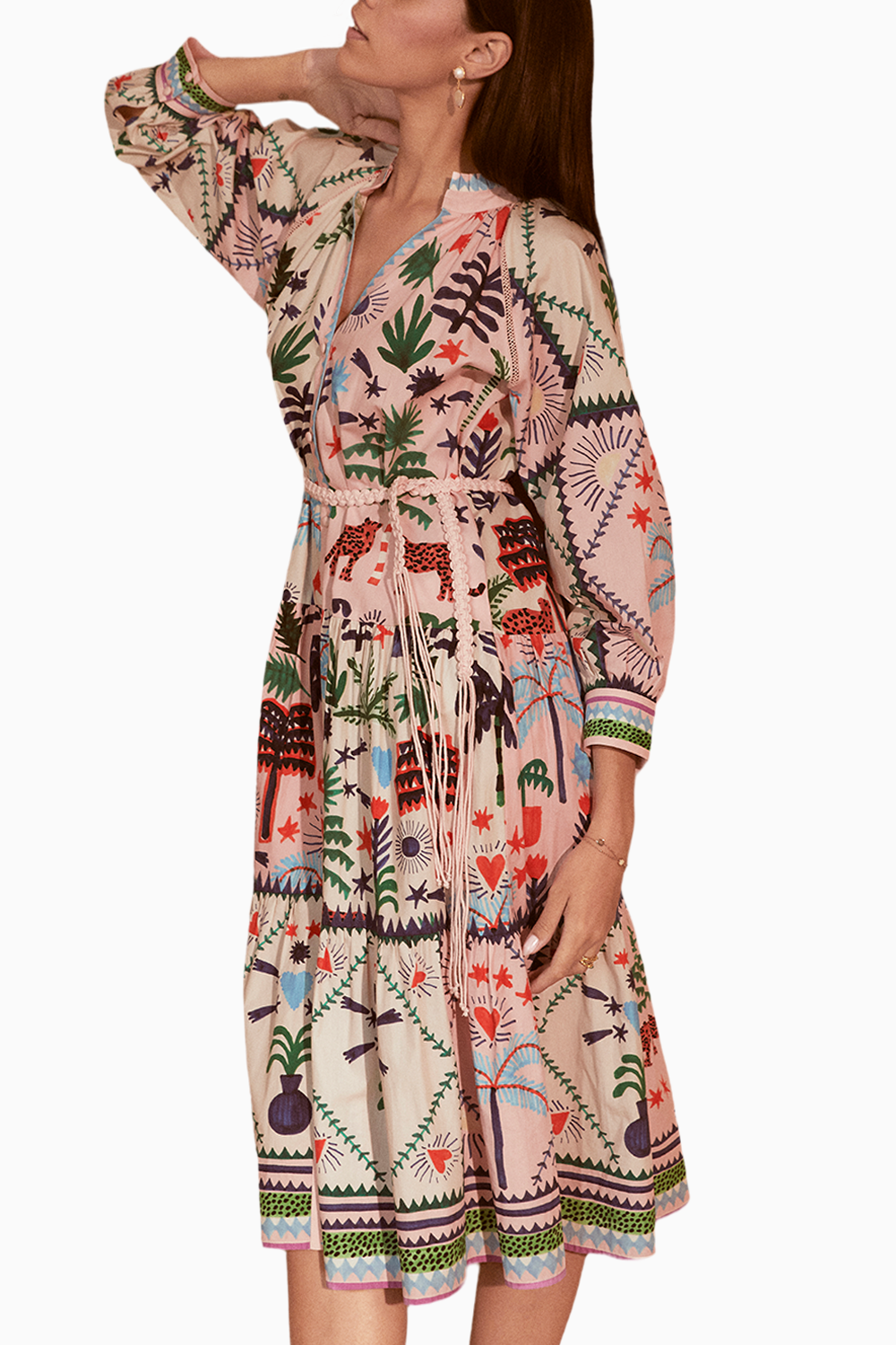 Tropical Party Vera Maxi Dress