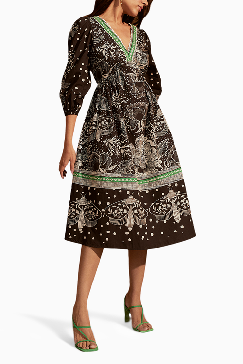 Butterfly Effect Eva Midi Dress