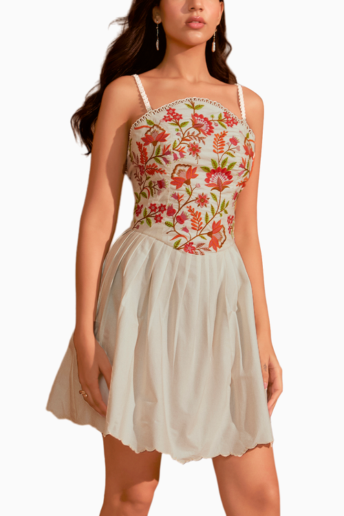 White Lily Mini Dress