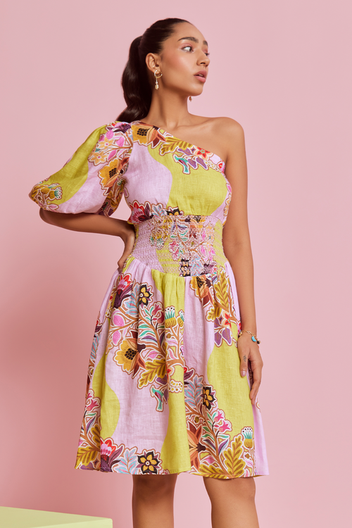 Floral Vine Sierra Midi Dress