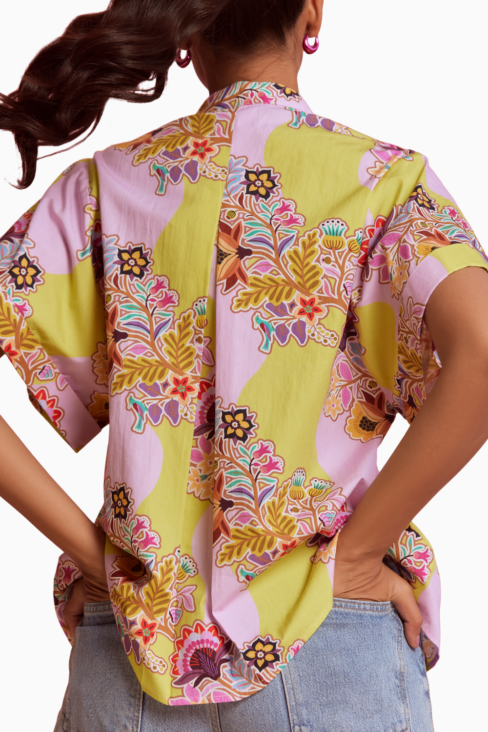 Floral Vine Margot Shirt