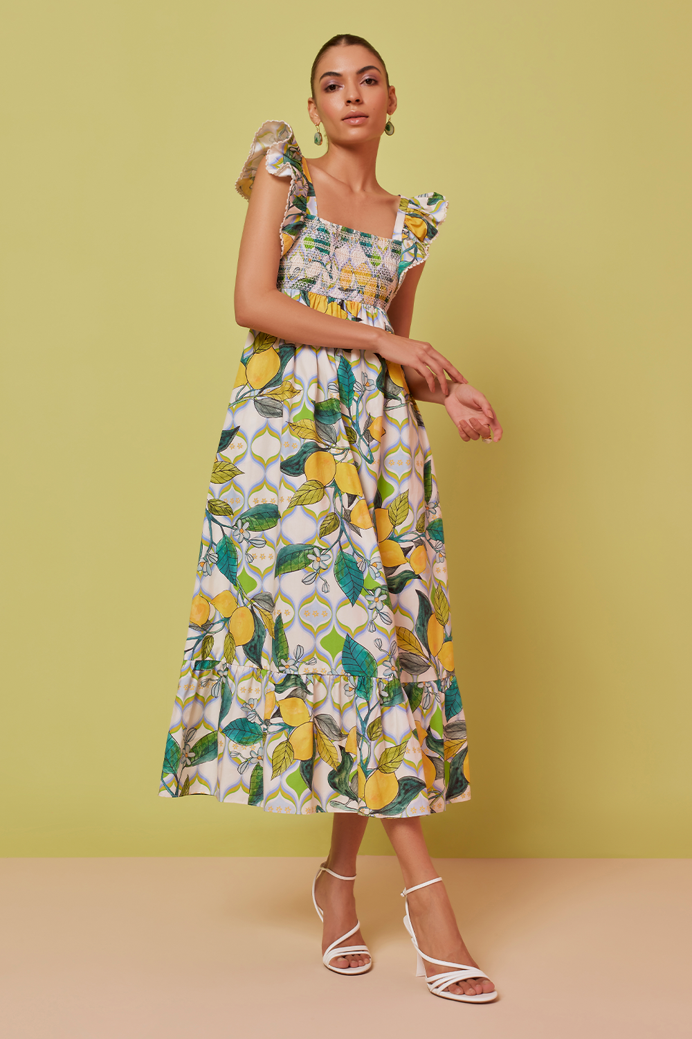 Lemoncello Elora Maxi Dress