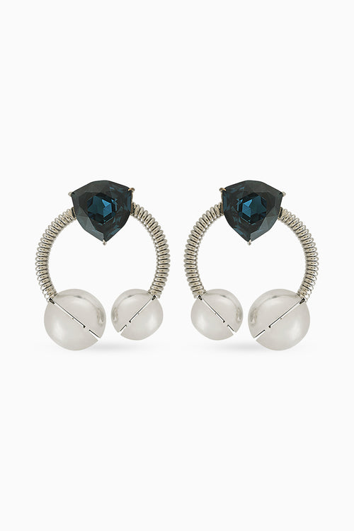 Azalea Blue Gemstone Earrings