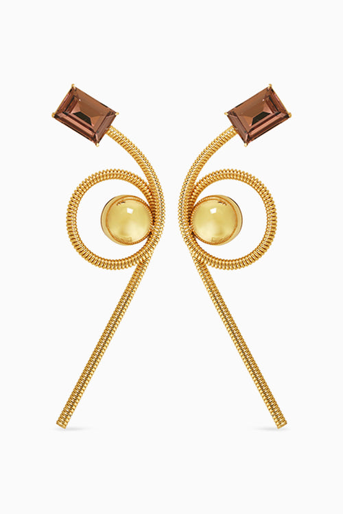 Lily Gemstone Earrings