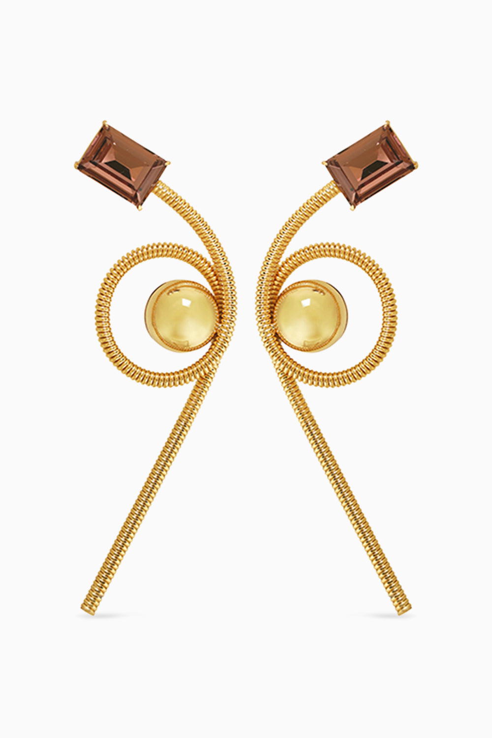 Lily Gemstone Earrings