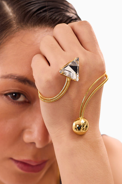 Iris Gemstone Palmcuff