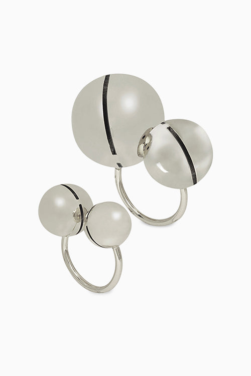 Cannes Midi Silver Rings