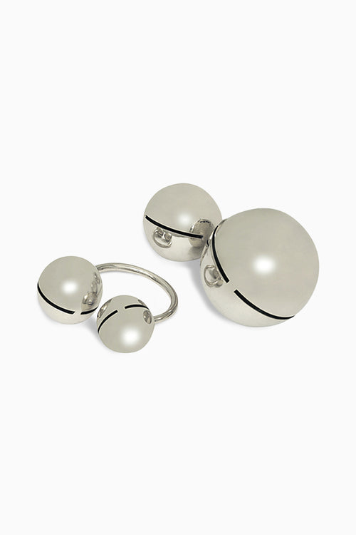 Cannes Midi Silver Rings