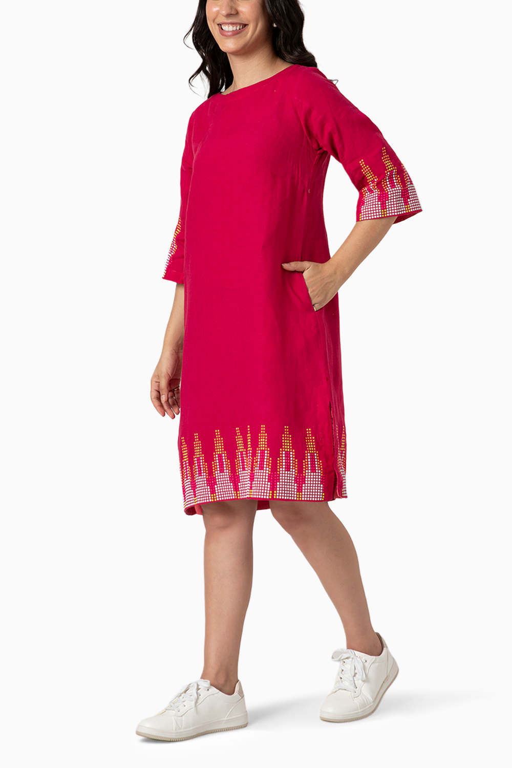 NY - NY Mona Hot Pink Dress