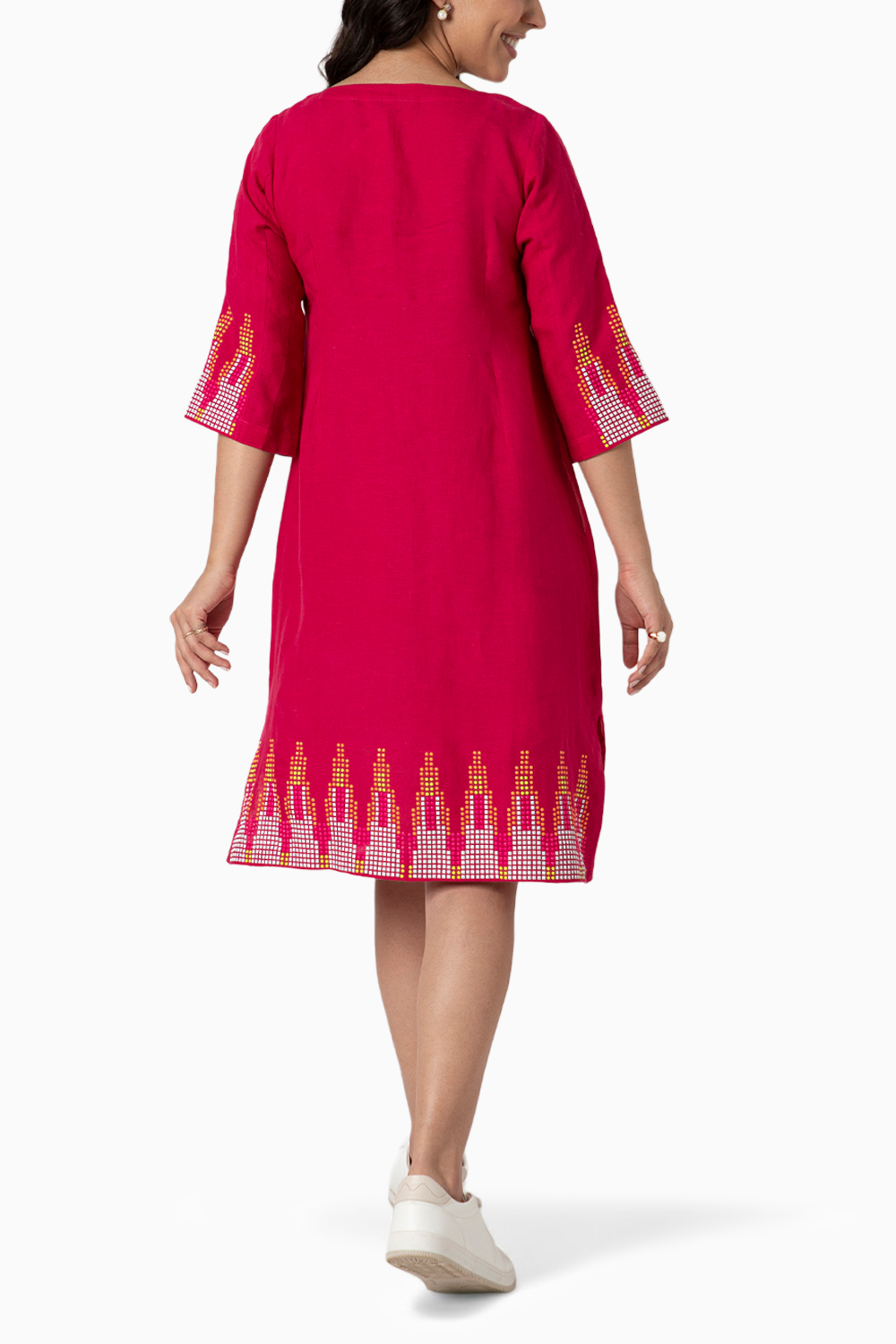 NY - NY Mona Hot Pink Dress