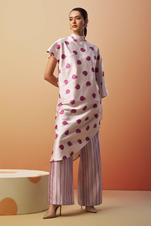 Neyara Printed Top with Trousers