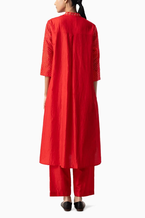 Red Kyra Coord Set