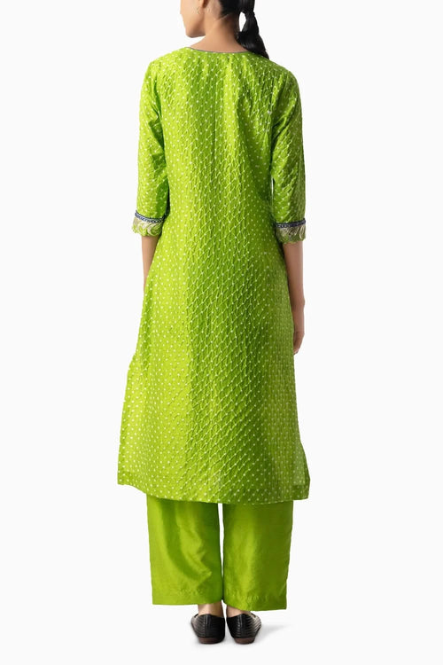 Lime Green Jia Suit Set