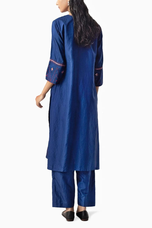 Blue Aish Suit Set