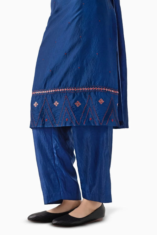 Blue Aish Suit Set