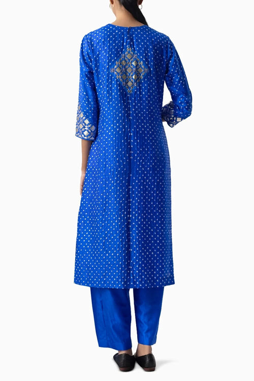 Blue Rafi Suit Set