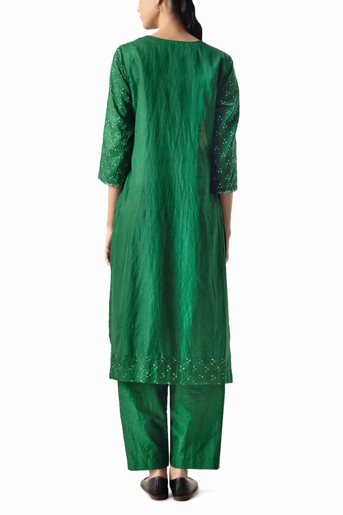 Green Siya Suit Set