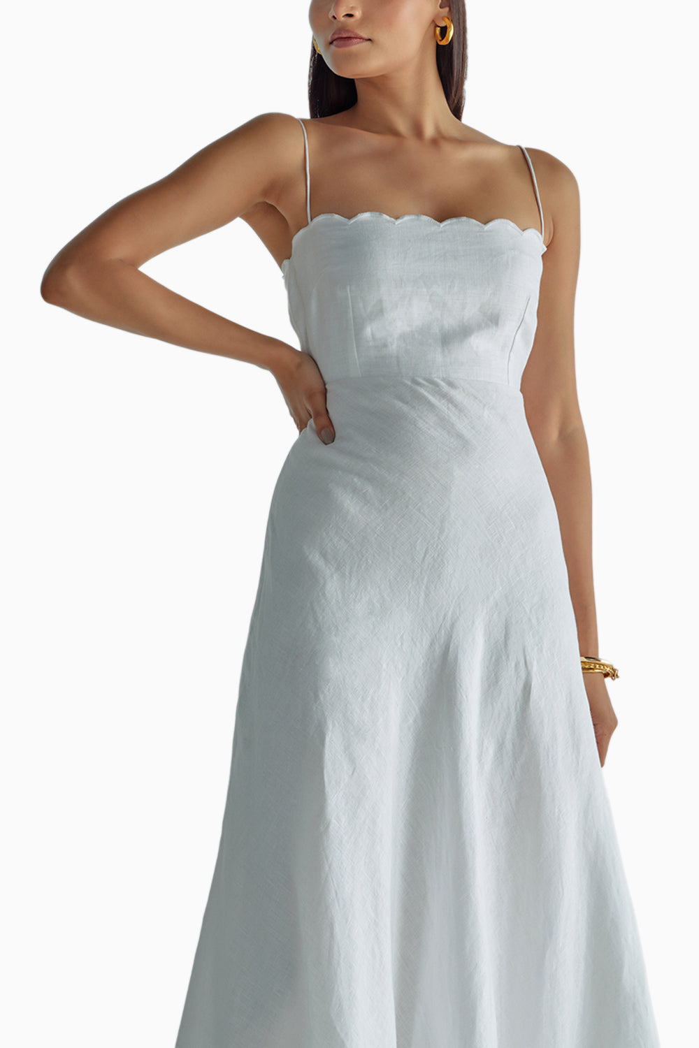 White Napa Maxi Dress