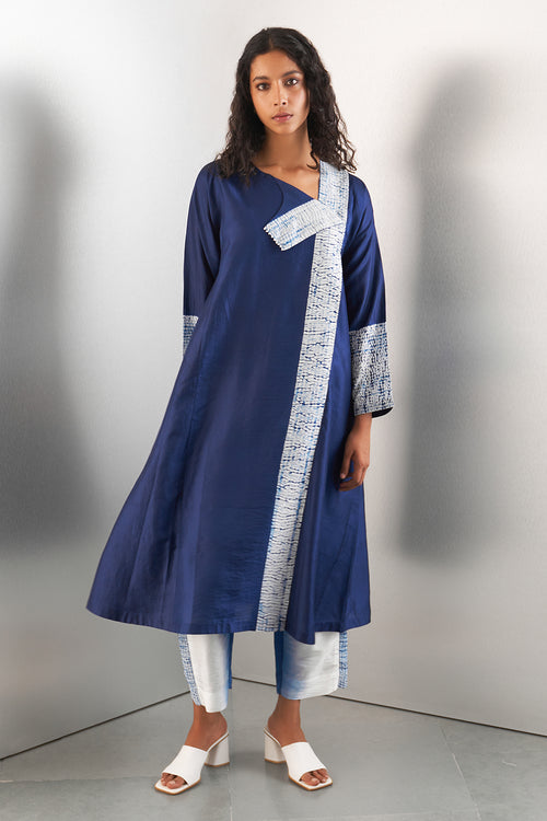 Navy Flow Kurta