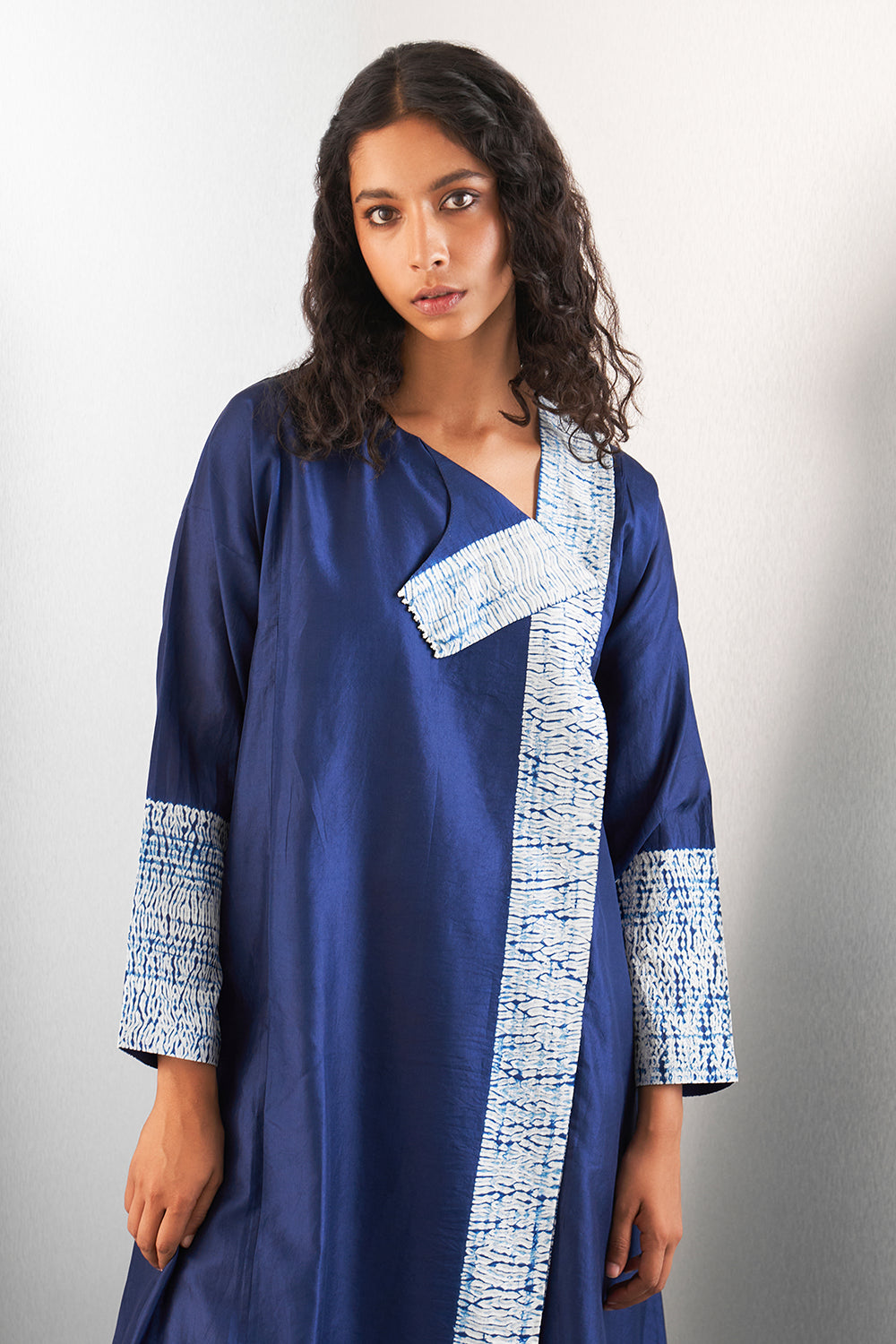 Navy Flow Kurta