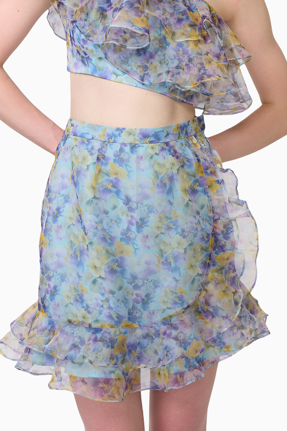 Eveline Crop Top and Skirt