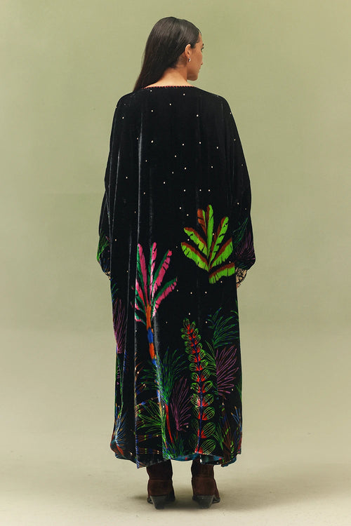 Demi Night Safari Long Poncho