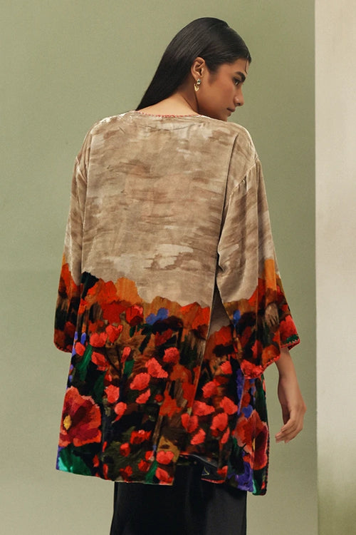 Demi Highland Poncho