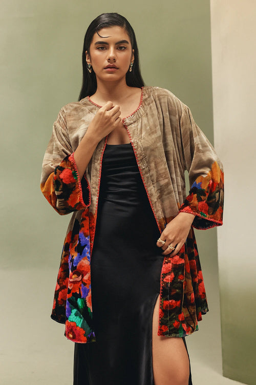 Demi Highland Poncho