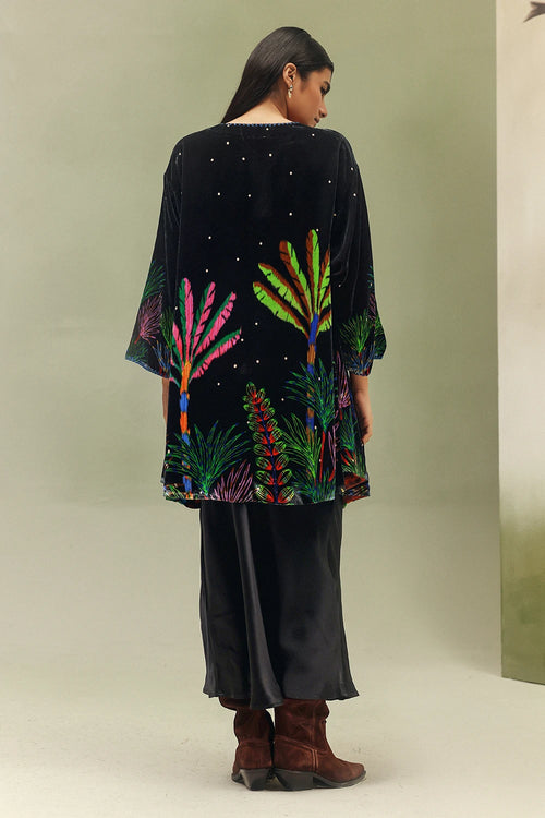 Demi Night Safari Poncho