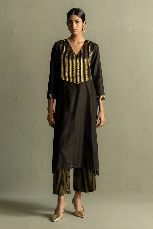 Ojas Tissue Patch Kurta Set