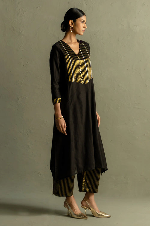 Ojas Tissue Patch Kurta Set