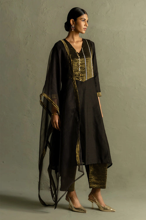 Ojas Tissue Patch Kurta Set