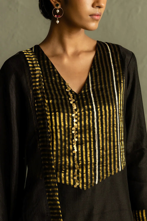 Ojas Tissue Patch Kurta Set