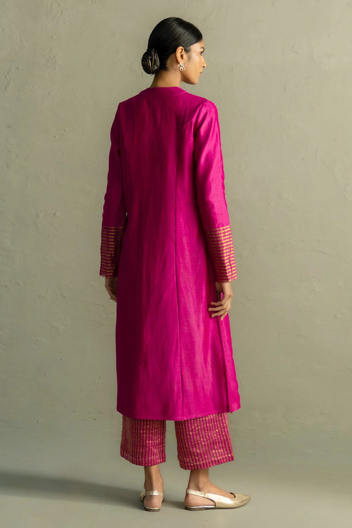 Ojas Fuschia Pink Kurta Set