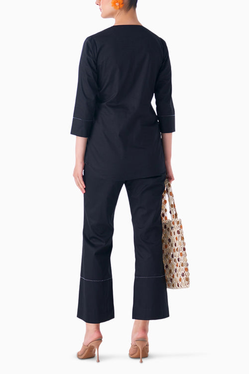 Black Fernoa Co-ord Set
