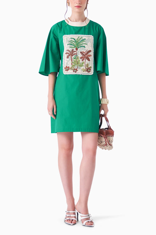 Emerald Beanie Dress