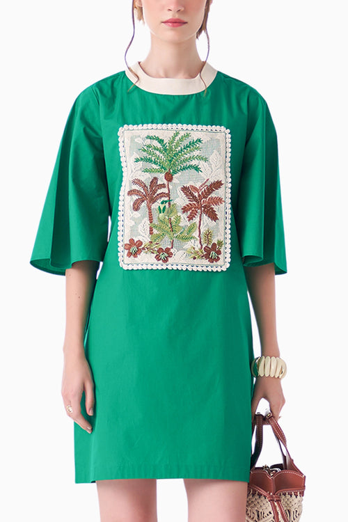 Emerald Beanie Dress