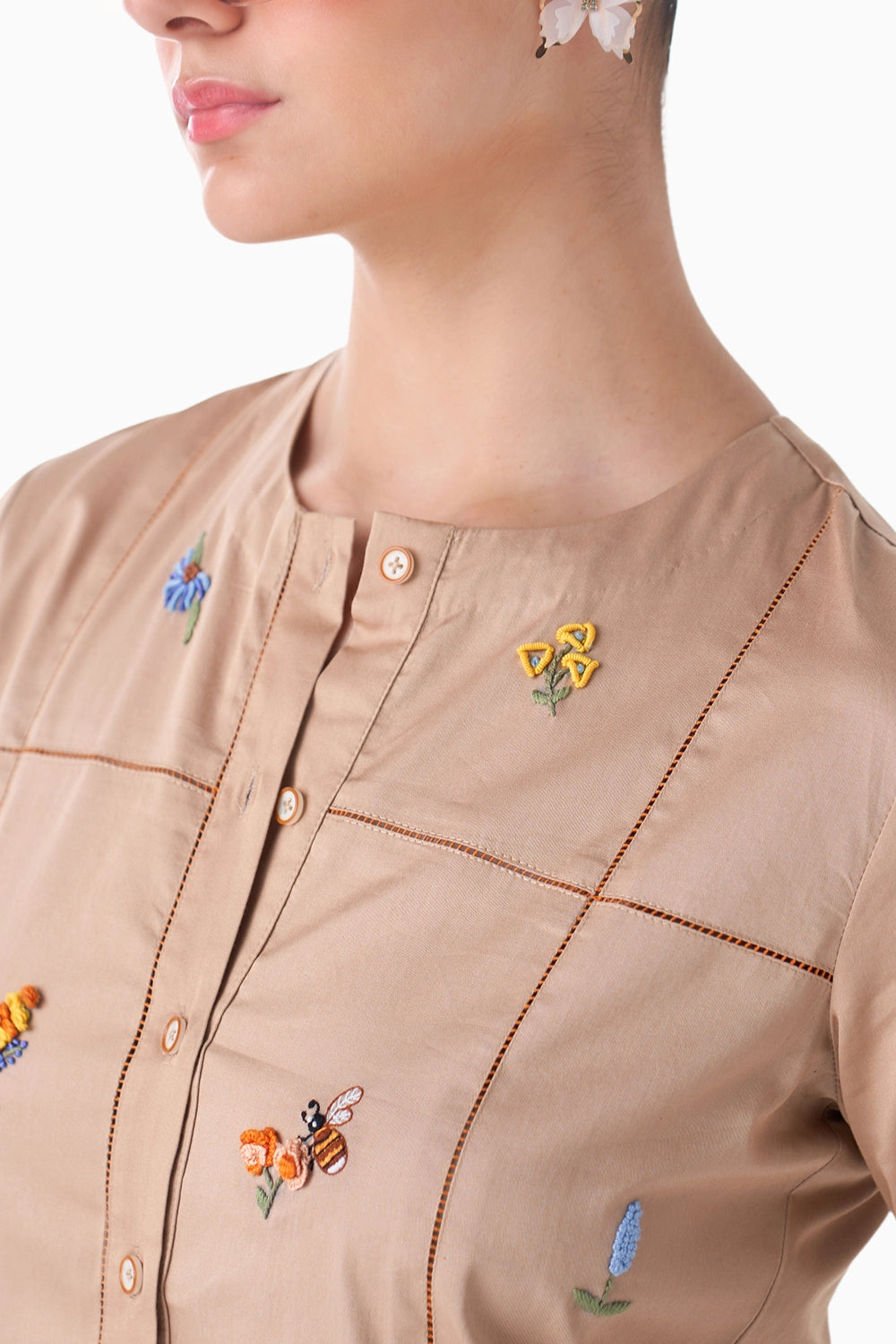 Khakhi Fernoa Shirt