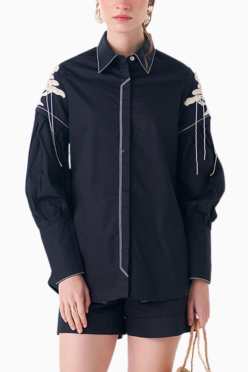 Black Treetop Co-ord Set