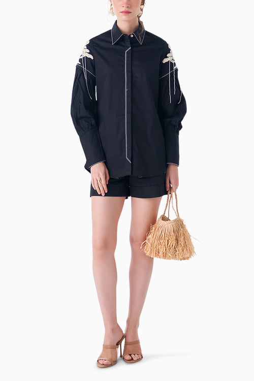 Black Treetop Co-ord Set