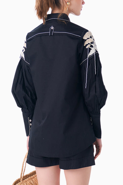 Black Treetop Co-ord Set