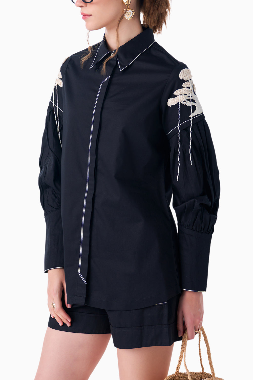 Black Treetop Co-ord Set