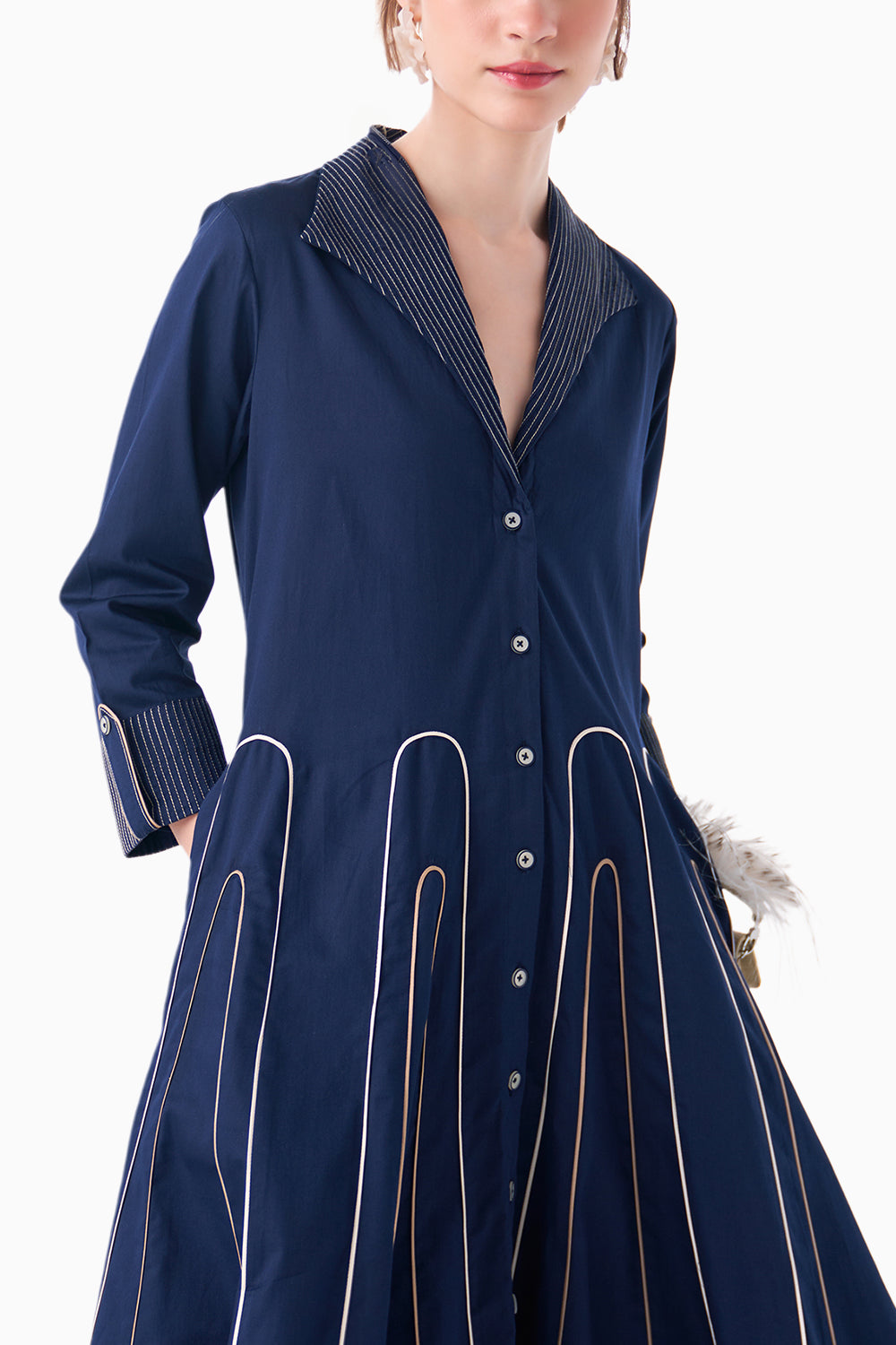 Navy Dawn Dress