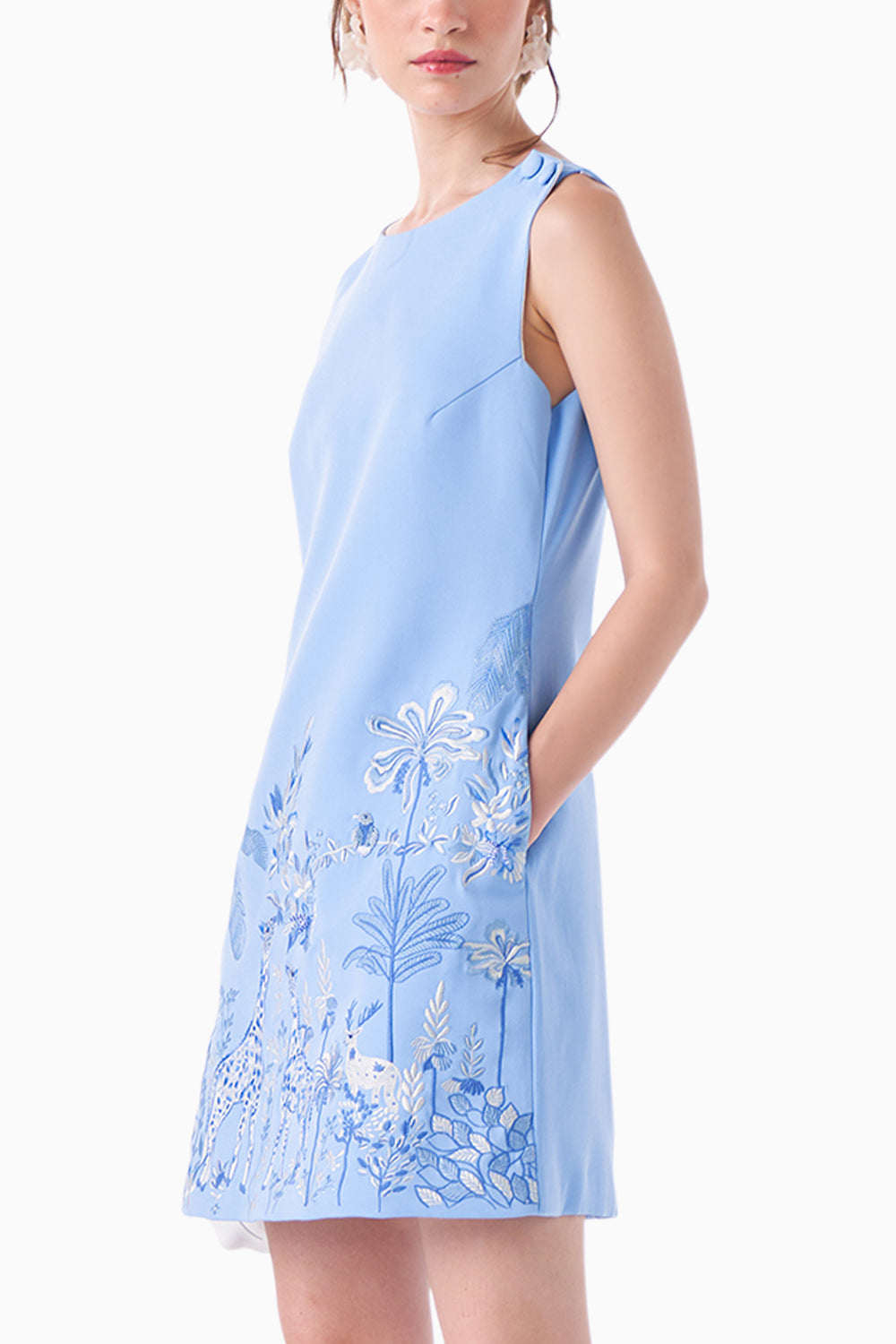 Ice Blue Savanna Dress