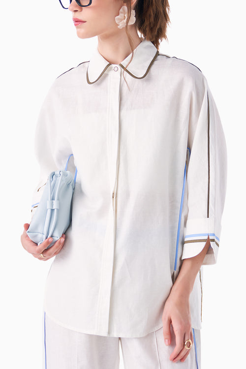 White Fein Co-ord Set