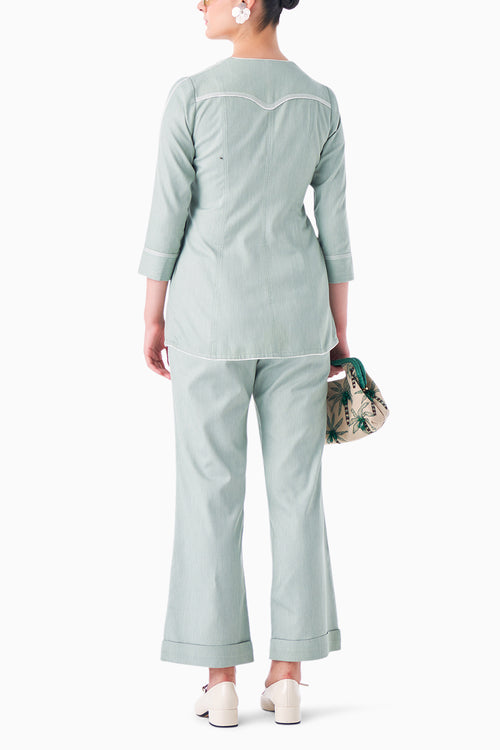 Light Green Sundowner Co-ord Set
