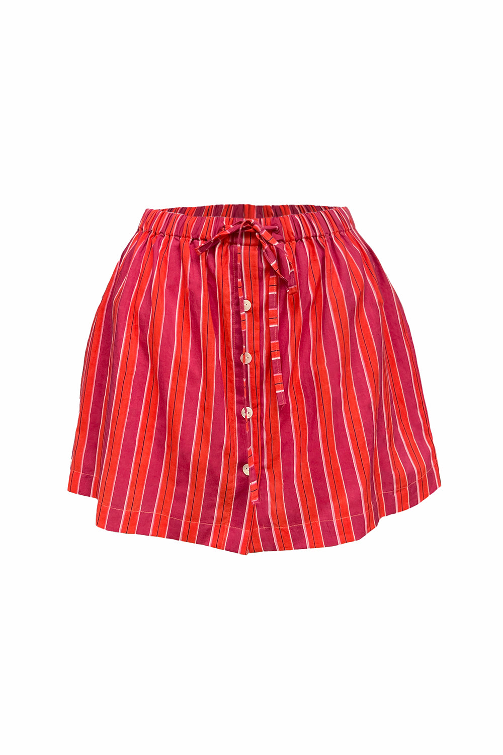 Orange and Red Nainital Skorts