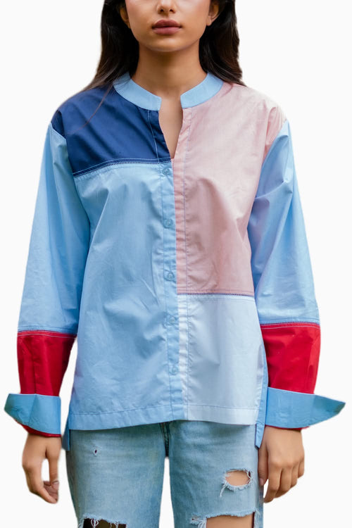 Blue Olivia Shirt